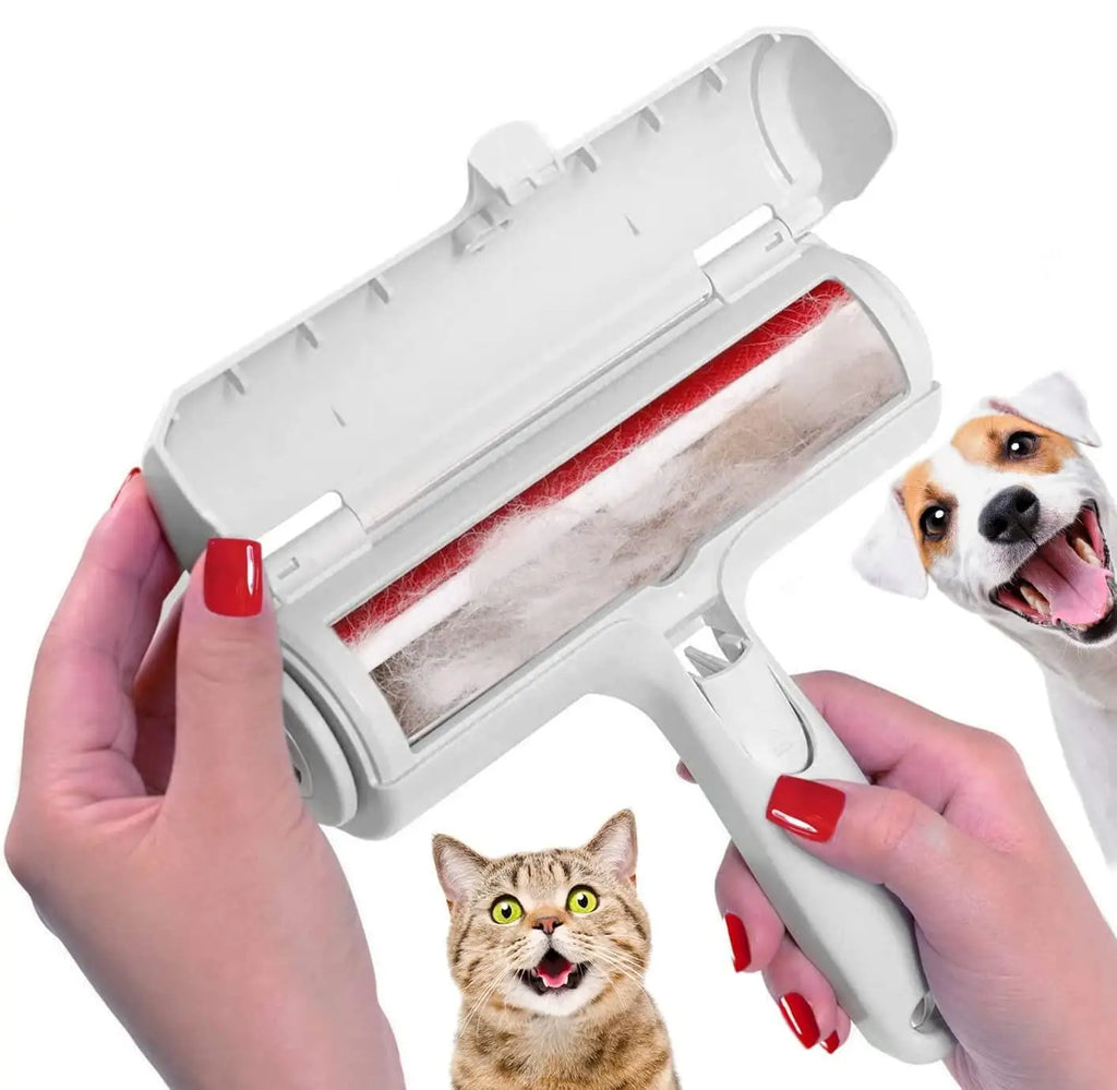 Rouleau Anti-Poils Auto-Nettoyant avec Bac Collecteur — vue 1 sur 7